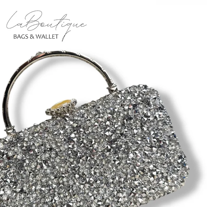 LB ABİYE ÇANTA 25-004 GÜMÜŞ