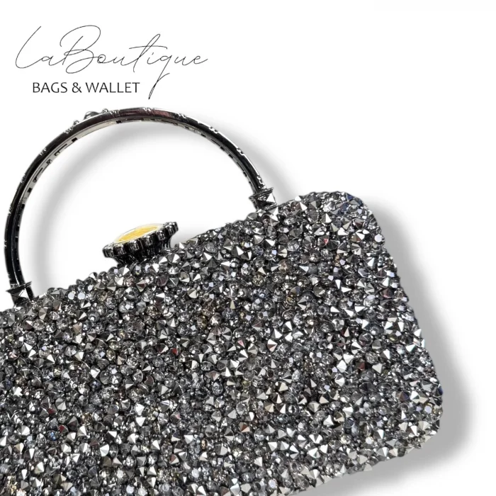 LB ABİYE ÇANTA 25-004 PLATİN