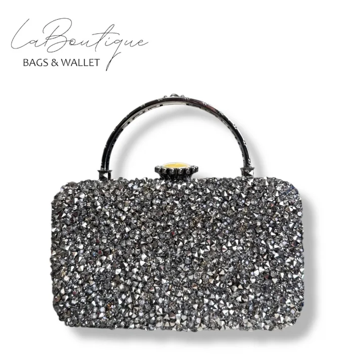 LB ABİYE ÇANTA 25-004 PLATİN