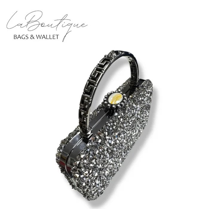 LB ABİYE ÇANTA 25-004 PLATİN