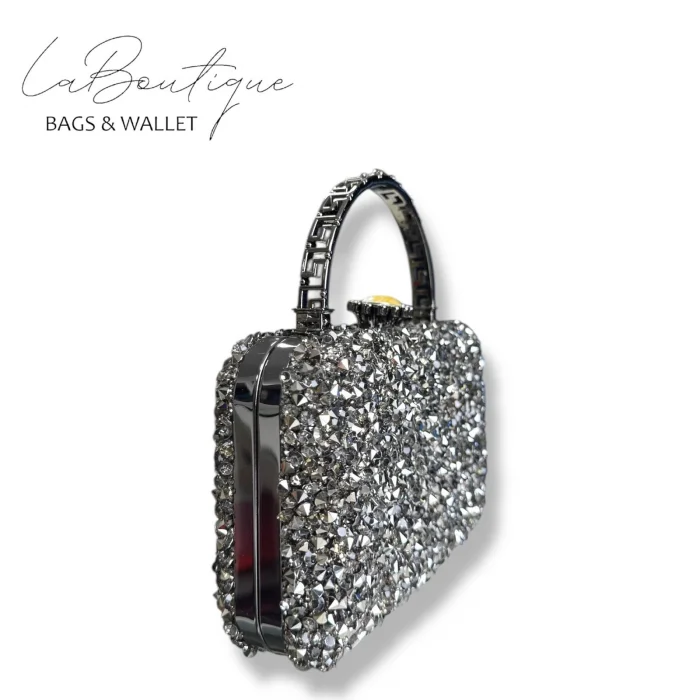 LB ABİYE ÇANTA 25-004 PLATİN