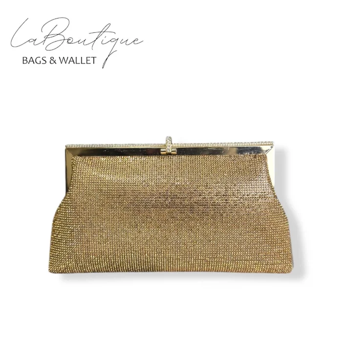 LB ABİYE ÇANTA 25-005 GOLD