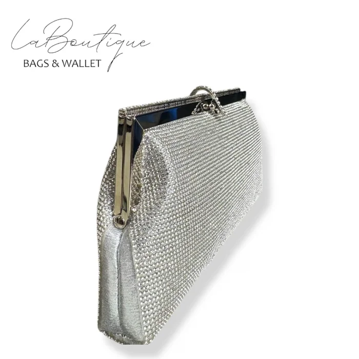 LB ABİYE ÇANTA 25-005 GÜMÜŞ