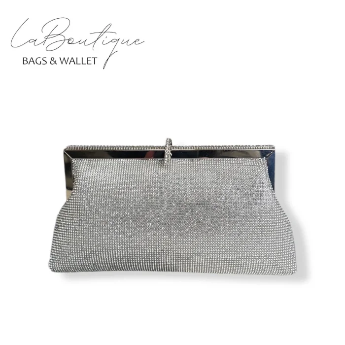 LB ABİYE ÇANTA 25-005 GÜMÜŞ