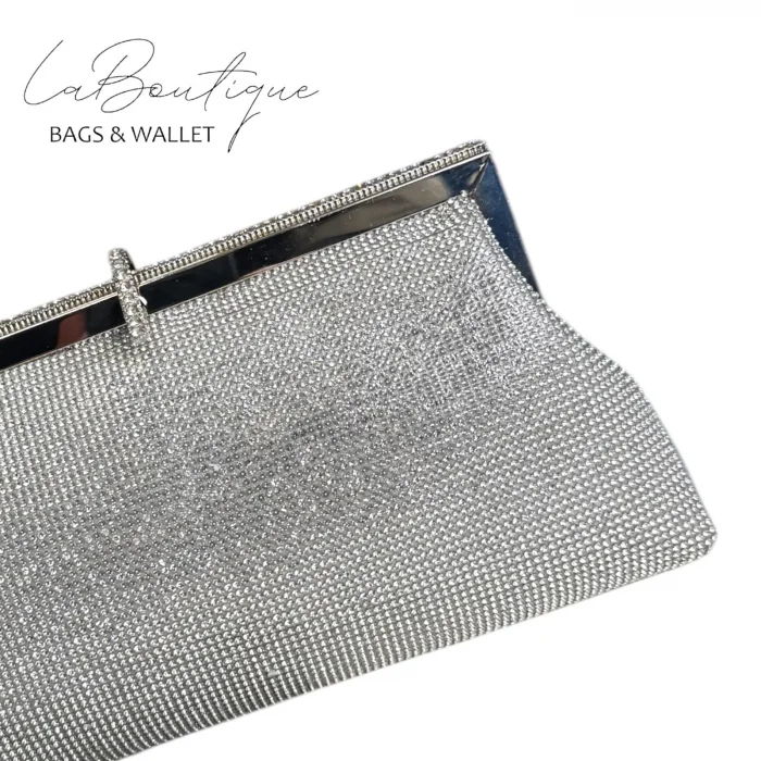 LB ABİYE ÇANTA 25-005 GÜMÜŞ