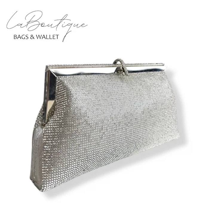 LB ABİYE ÇANTA 25-005 GÜMÜŞ