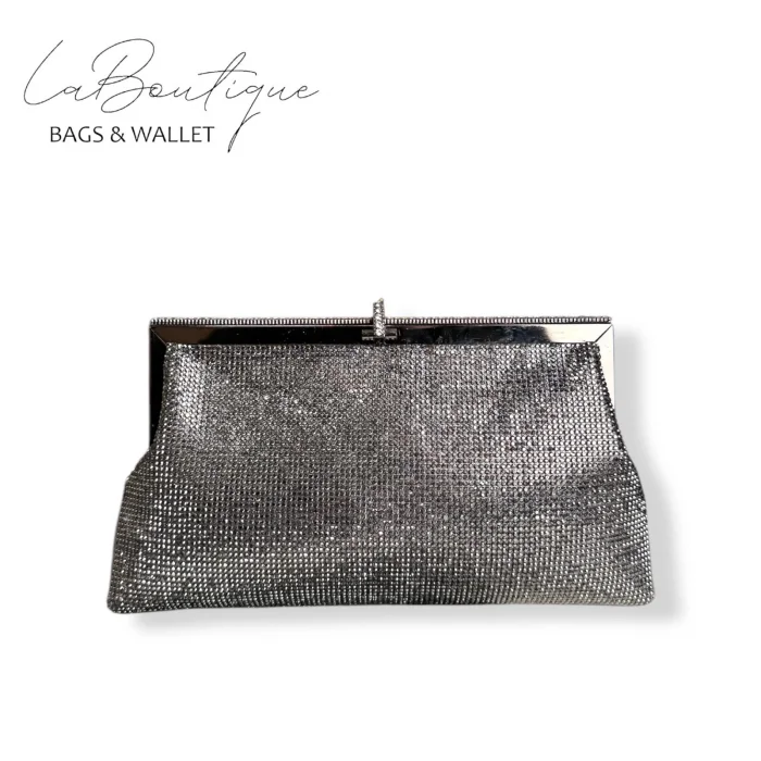 LB ABİYE ÇANTA 25-005 PLATİN