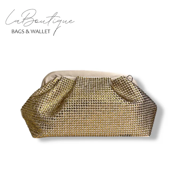 LB ABİYE ÇANTA 25-006 GOLD