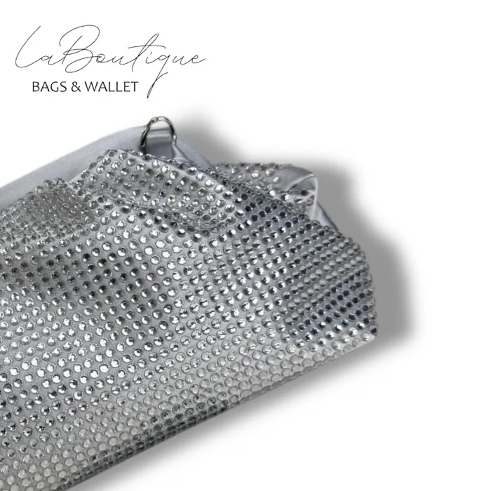 LB ABİYE ÇANTA 25-006 GÜMÜŞ