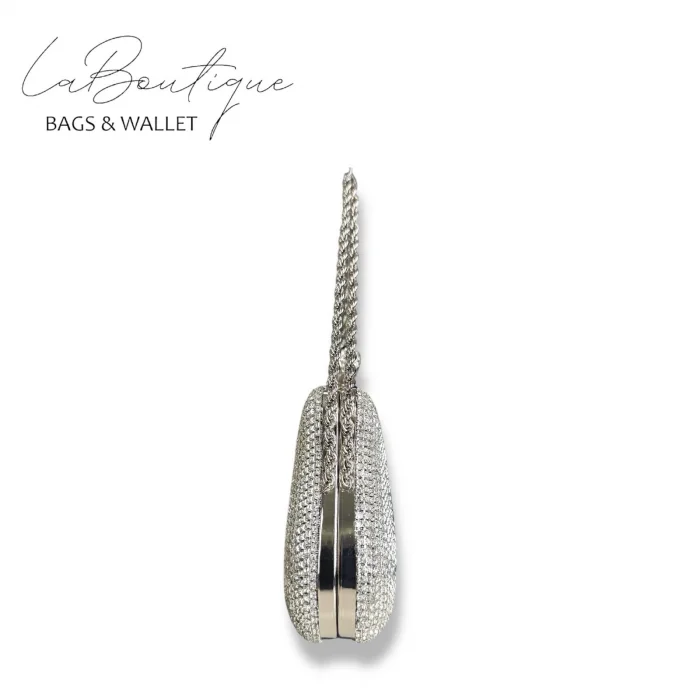 LB ABİYE ÇANTA 25-007 GÜMÜŞ