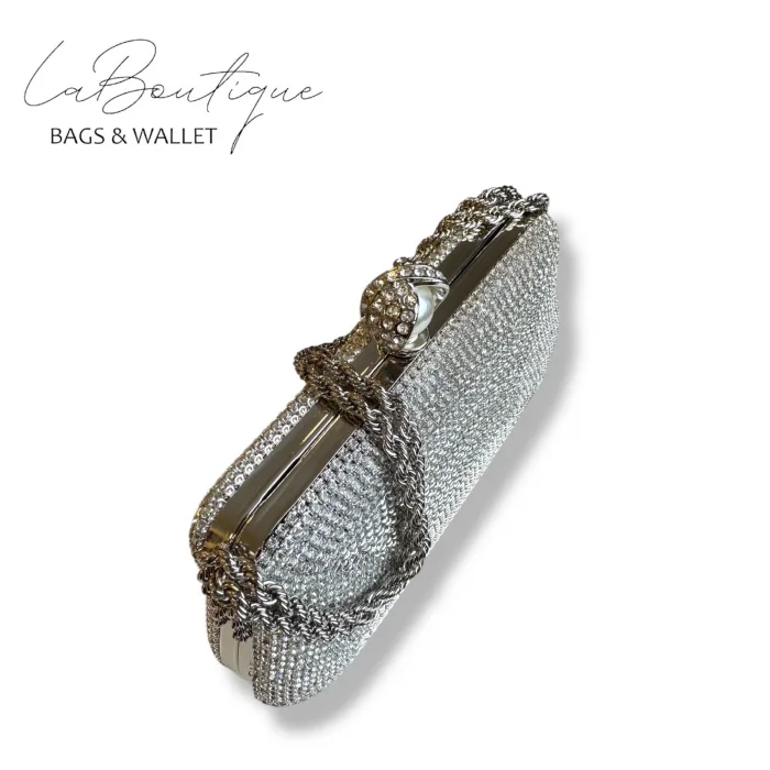 LB ABİYE ÇANTA 25-007 GÜMÜŞ