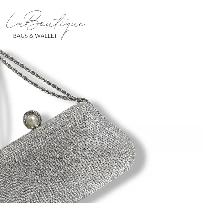 LB ABİYE ÇANTA 25-007 GÜMÜŞ