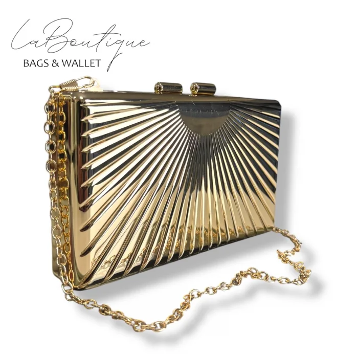 LB ABİYE ÇANTA 25-008 GOLD