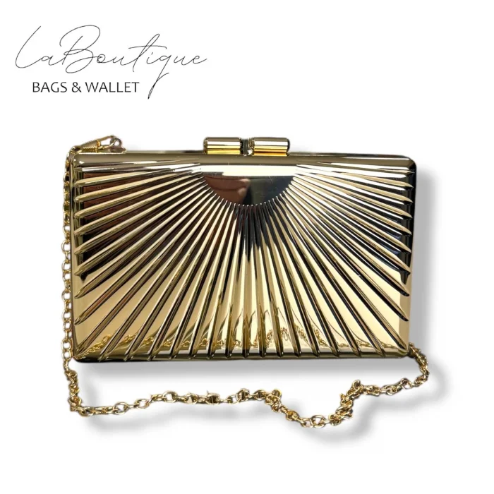 LB ABİYE ÇANTA 25-008 GOLD