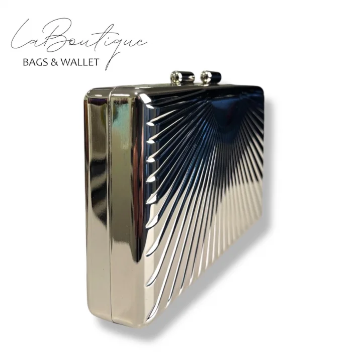 LB ABİYE ÇANTA 25-008 GÜMÜŞ