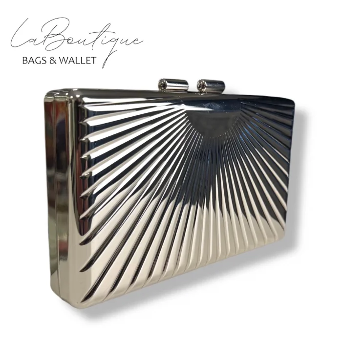 LB ABİYE ÇANTA 25-008 GÜMÜŞ