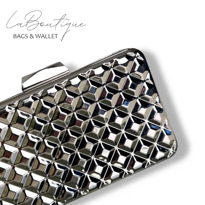 LB ABİYE ÇANTA 25-009 GÜMÜŞ