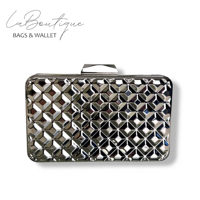 LB ABİYE ÇANTA 25-009 GÜMÜŞ