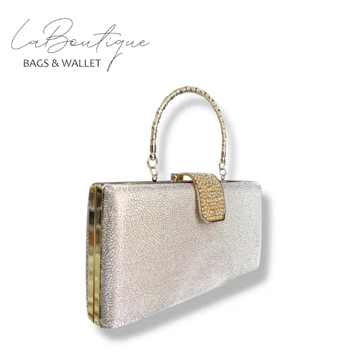 LB ABİYE ÇANTA 25-010 GOLD