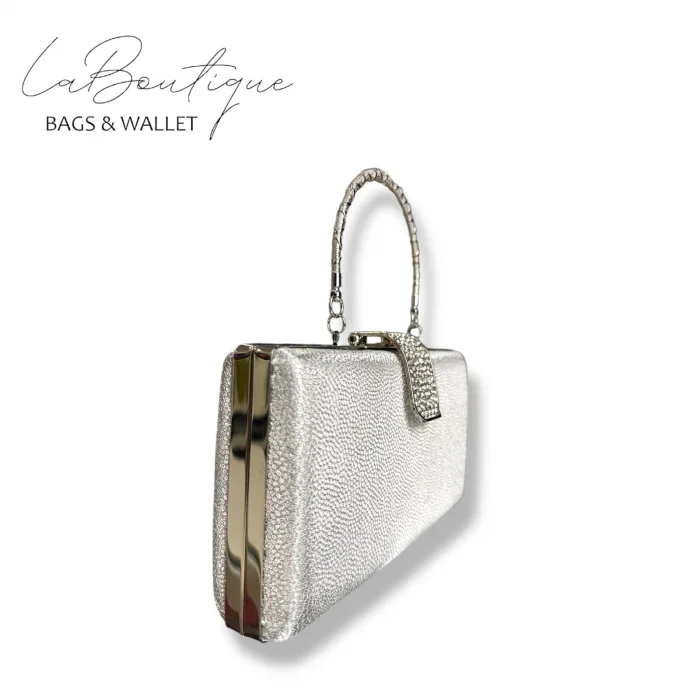 LB ABİYE ÇANTA 25-010 GÜMÜŞ