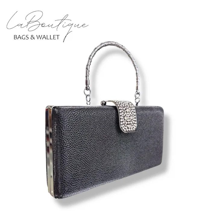 LB ABİYE ÇANTA 25-010 SİYAH