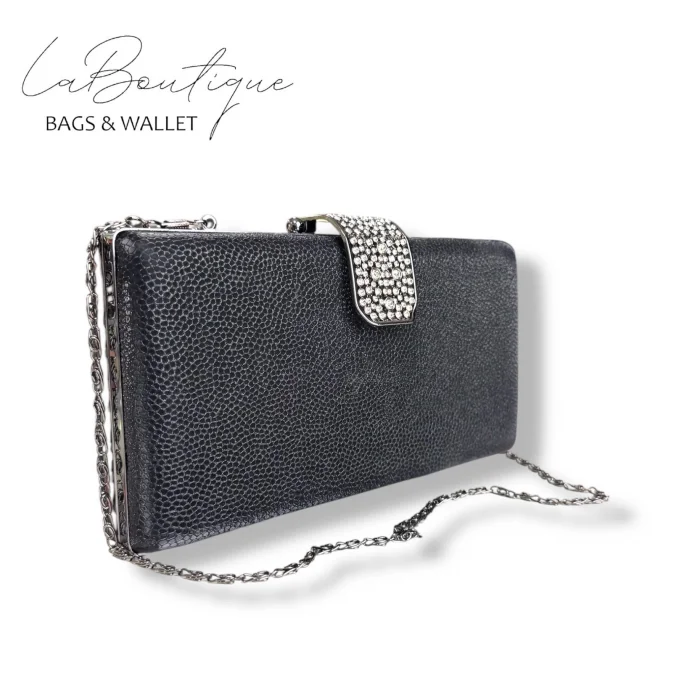 LB ABİYE ÇANTA 25-010 SİYAH