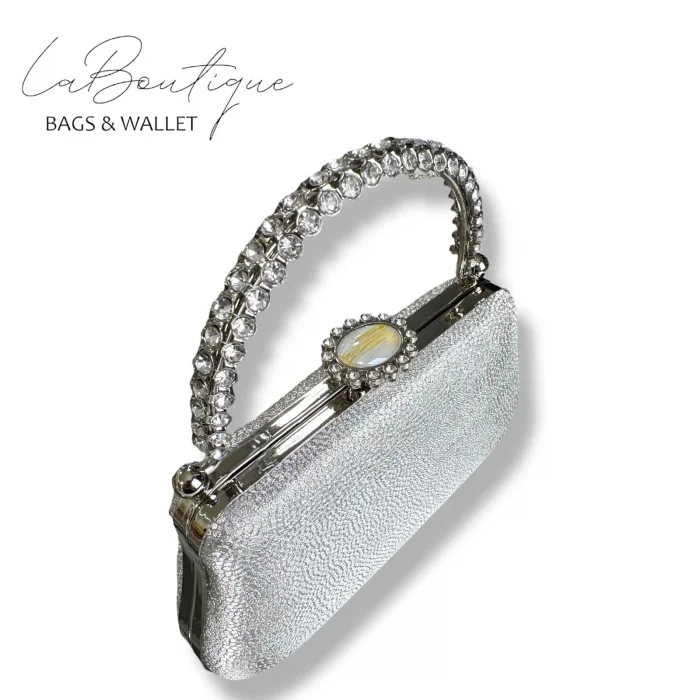 LB ABİYE ÇANTA 25-011 GÜMÜŞ