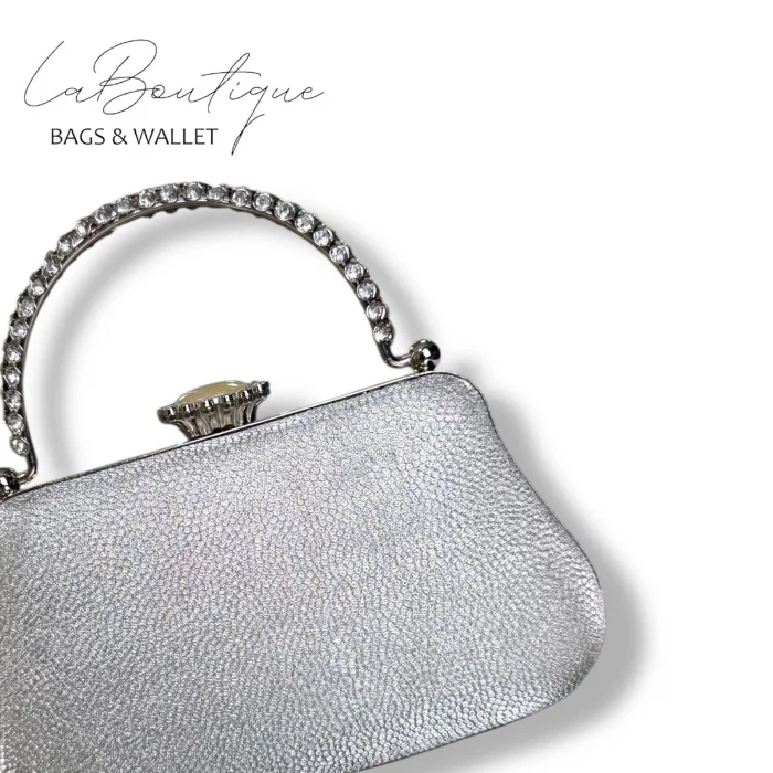 LB ABİYE ÇANTA 25-011 GÜMÜŞ