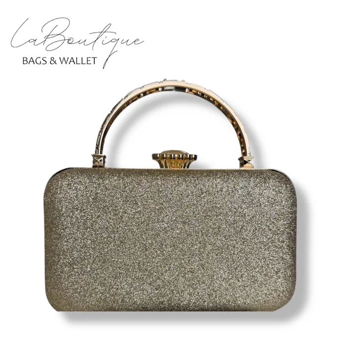 LB ABİYE ÇANTA 25-015 GOLD