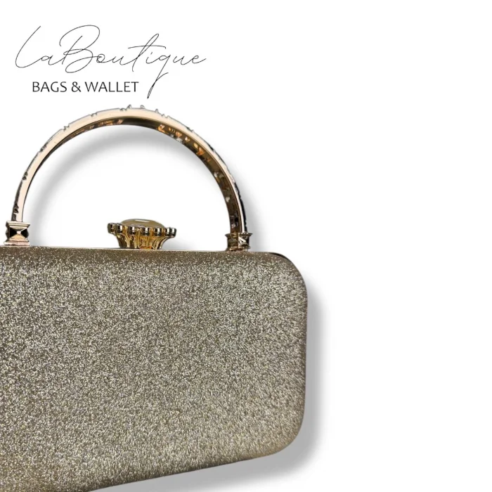 LB ABİYE ÇANTA 25-015 GOLD