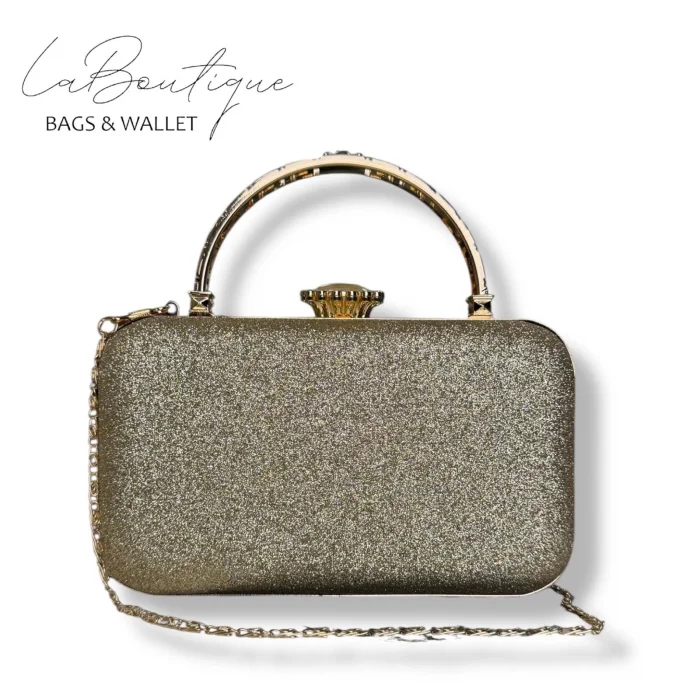 LB ABİYE ÇANTA 25-015 GOLD