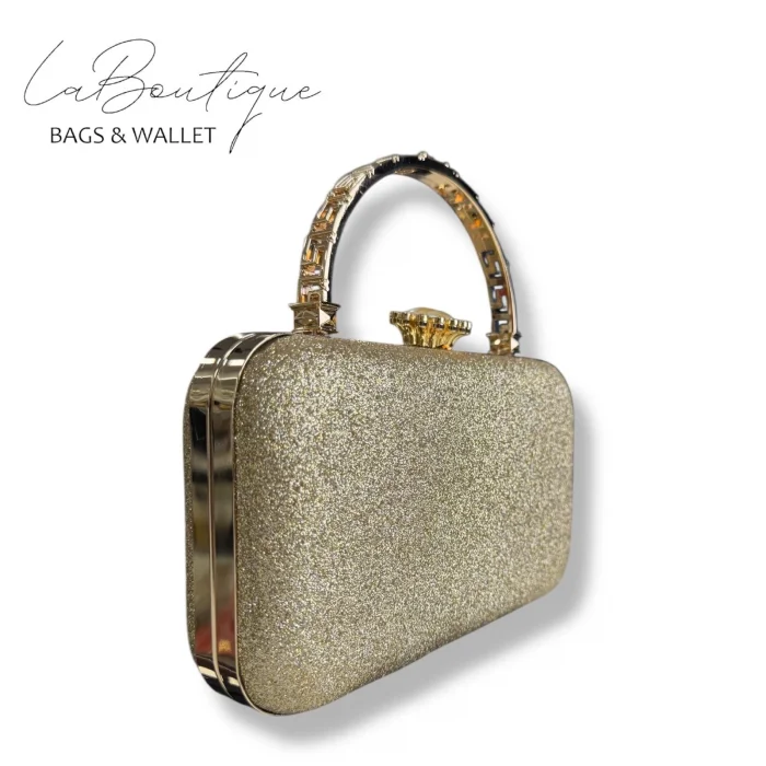 LB ABİYE ÇANTA 25-015 GOLD