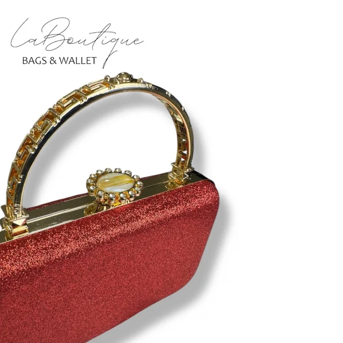 LB ABİYE ÇANTA 25-015 KIRMIZI