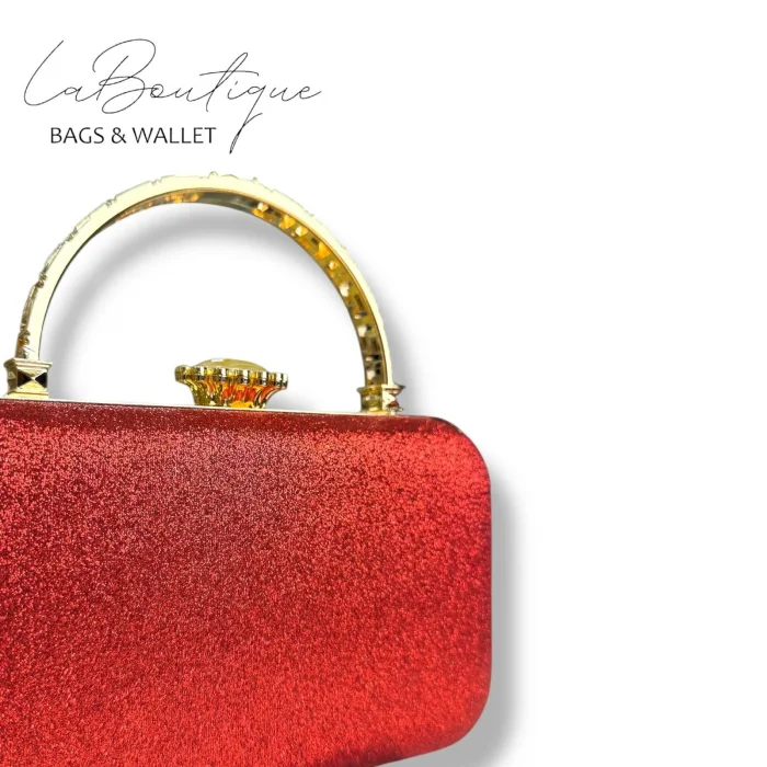 LB ABİYE ÇANTA 25-015 KIRMIZI