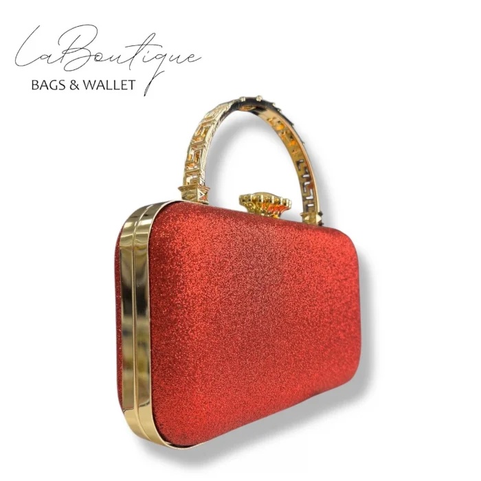 LB ABİYE ÇANTA 25-015 KIRMIZI