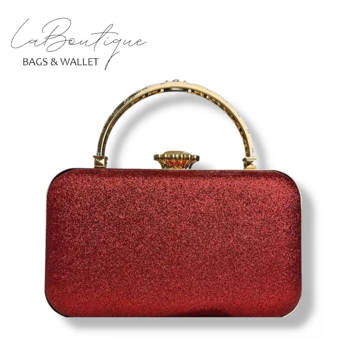 LB ABİYE ÇANTA 25-015 KIRMIZI