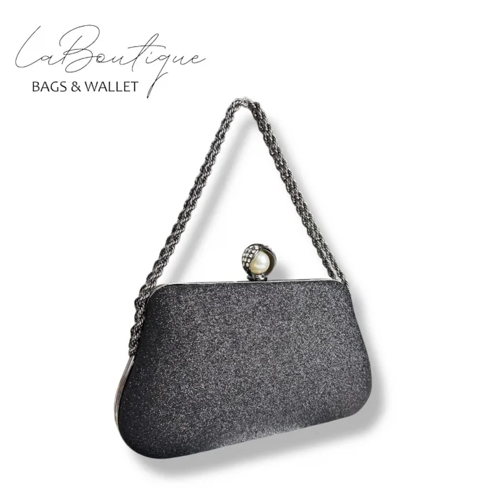 LB ABİYE ÇANTA 25-017 SİYAH