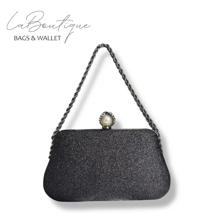 LB ABİYE ÇANTA 25-017 SİYAH