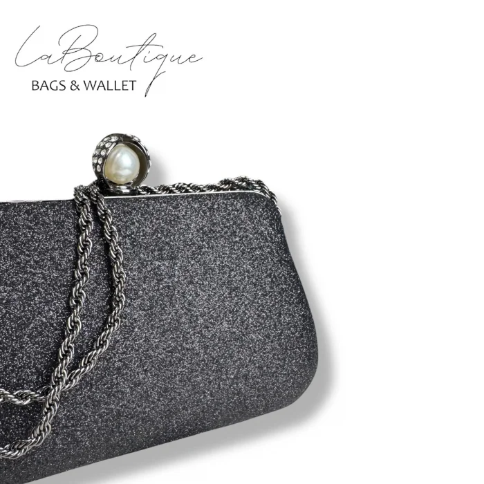 LB ABİYE ÇANTA 25-017 SİYAH