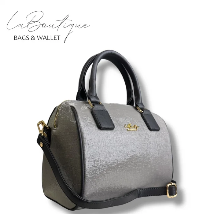 LB ÇANTA 2508 RUGAN GRİ SİYAH