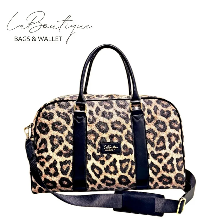 LB ÇANTA-3015 LEOPAR SEYAHAT ÇANTASI SŞ