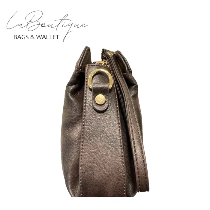 LB ÇANTA - 2106 - LB/ACI KAHVE