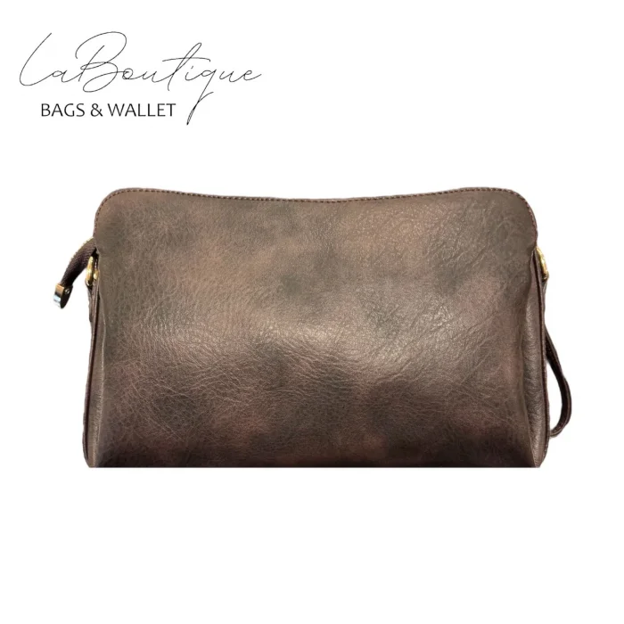 LB ÇANTA - 2106 - LB/ACI KAHVE