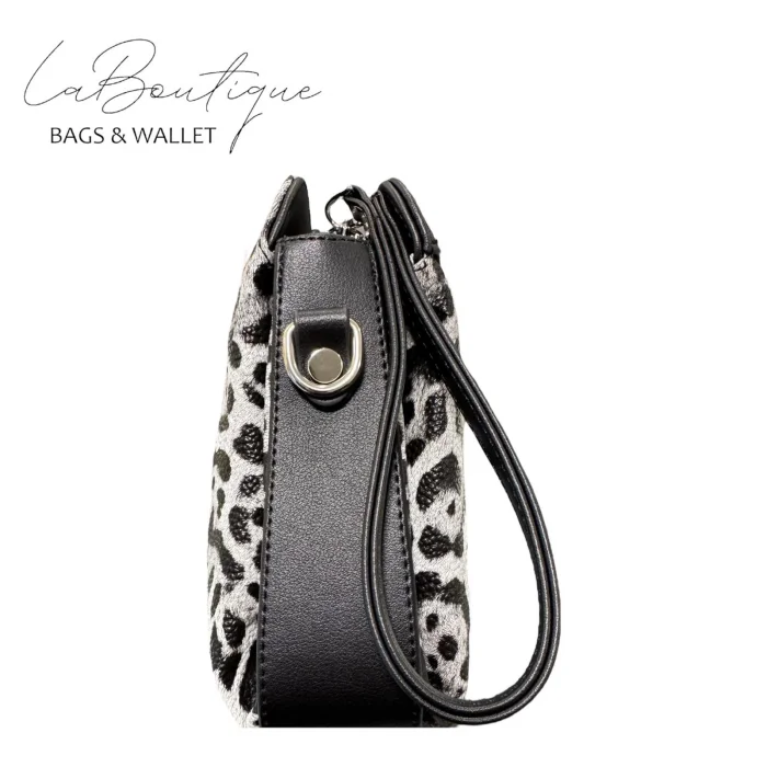 LB ÇANTA - 2106 - LEOPAR GRİ