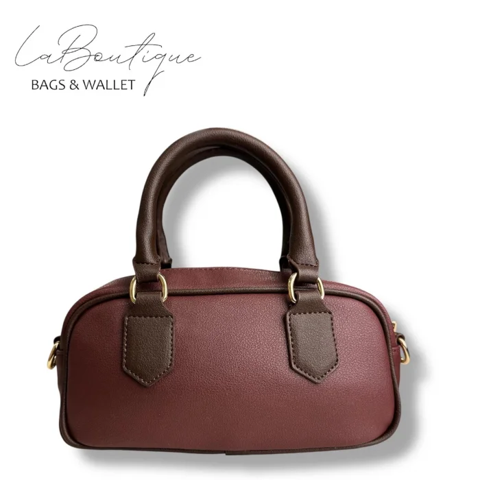 LB ÇANTA 6118 VİŞNE/KAHVE