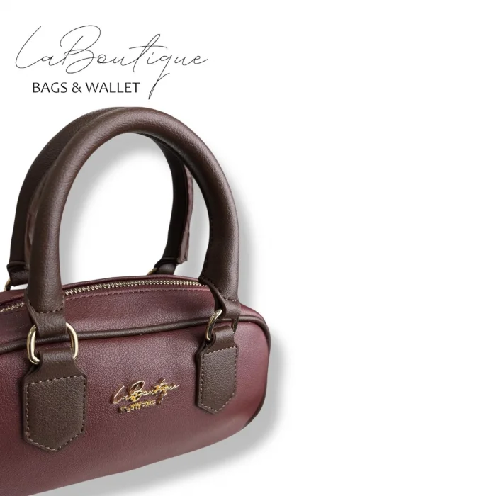 LB ÇANTA 6118 VİŞNE/KAHVE