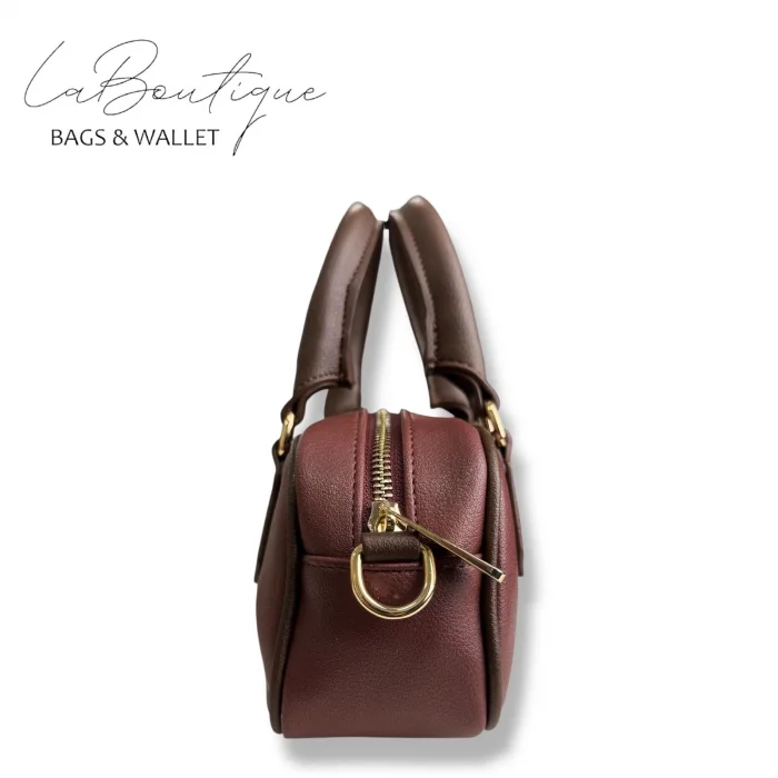 LB ÇANTA 6118 VİŞNE/KAHVE