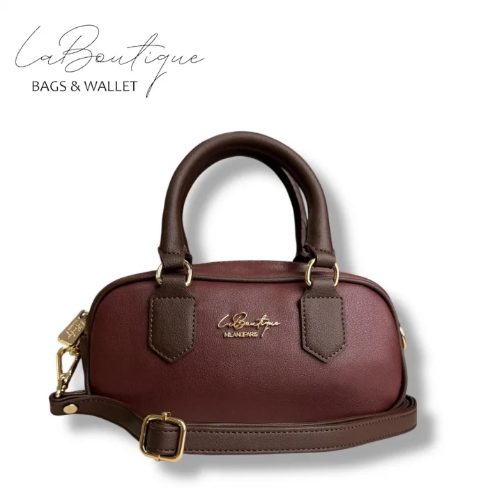 LB ÇANTA 6118 VİŞNE/KAHVE