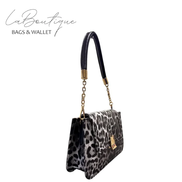 LB ÇANTA 5317 LEOPAR GRİ