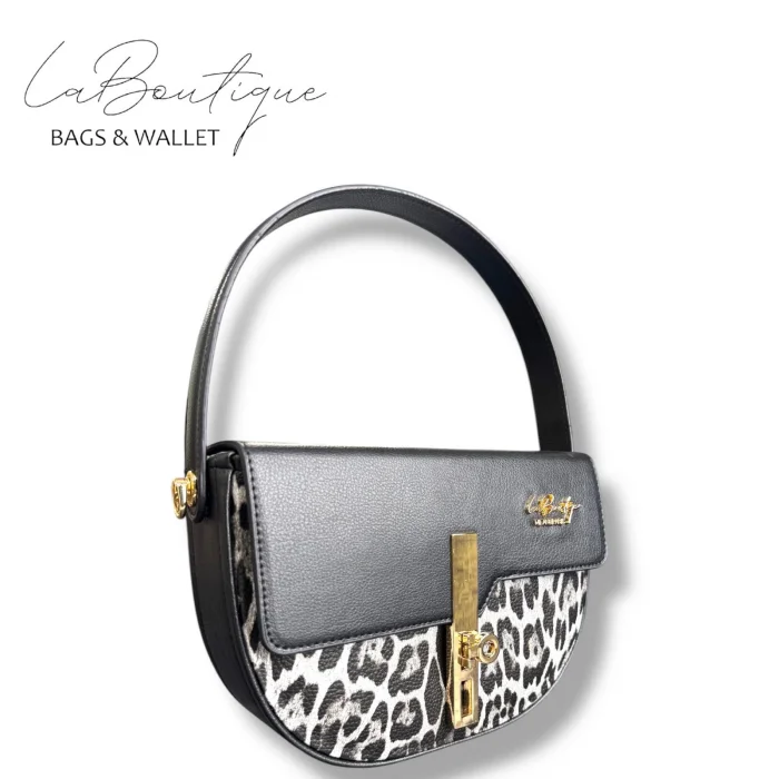 LB ÇANTA 2617 LEOPAR GRİ